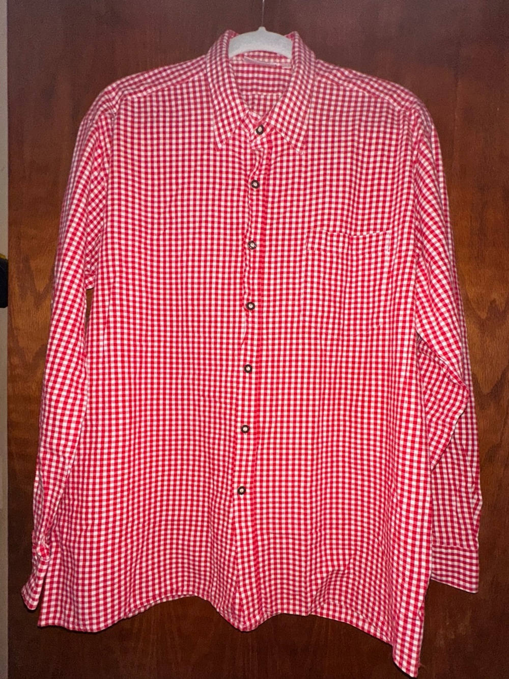 Isar Trachten long sleeve button up shirt